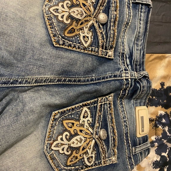 Sexy Couture Bootcut Jeans Size 13. - Picture 3 of 4